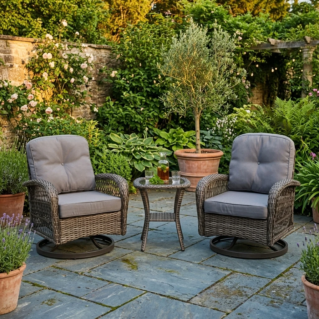 Garden evening view