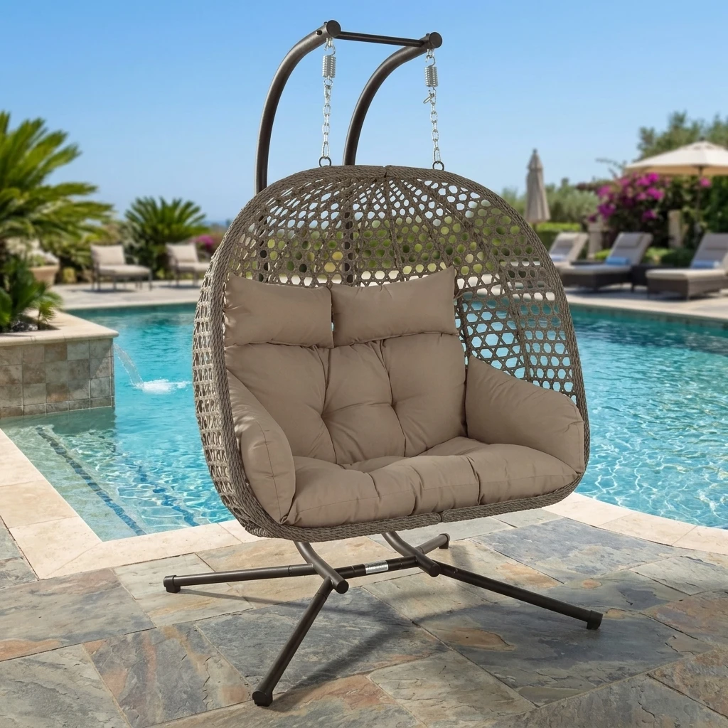 Poolside environment view